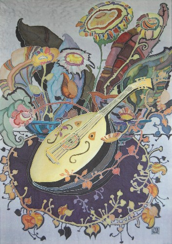 Flowers And Mandoline